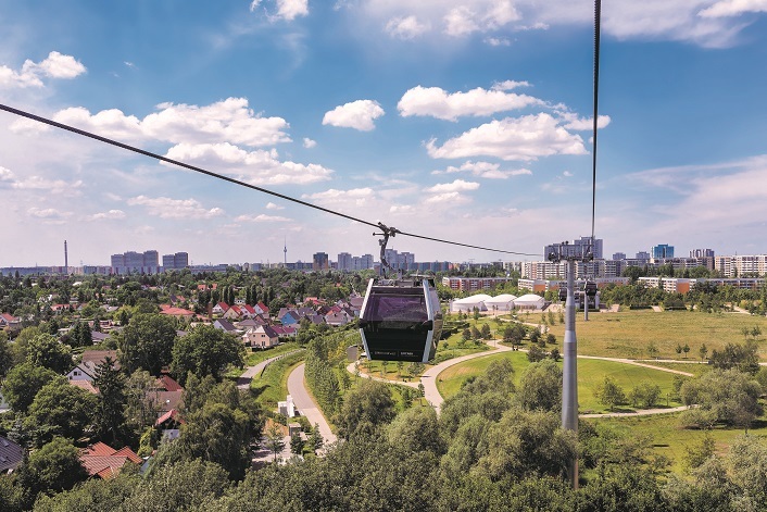 Reisen für Alle Seilbahn „Gärten der Welt Berlin“