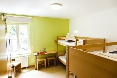 4-Bett-Zimmer Jugendherberge Wirsberg - ©DJH Landesverband Bayern e.V.