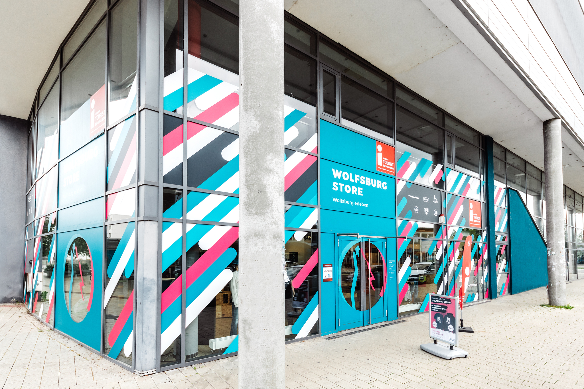 Tourist-Information im Wolfsburg Store
