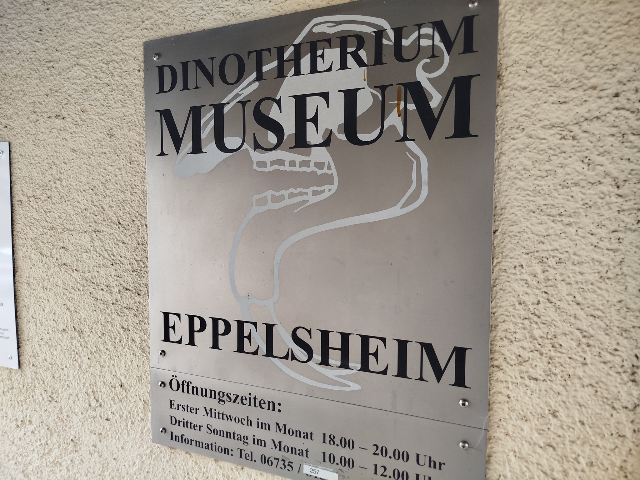 Dinotherium Museum Eppelsheim