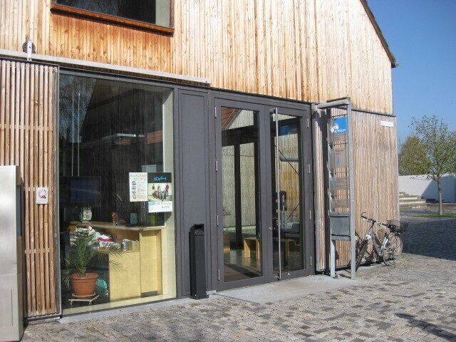 Eingang zum Informationszentrum - ©Julia Marmulla Eingang zum Informationszentrum - ©Julia Marmulla