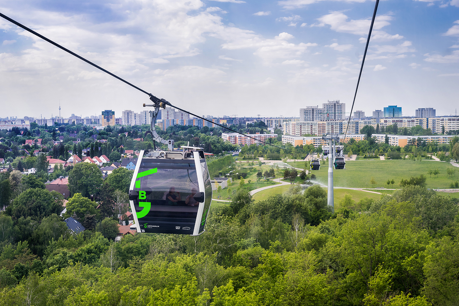 Gärten der Welt - Seilbahn © Ole Bader Gärten der Welt - Seilbahn © Ole Bader