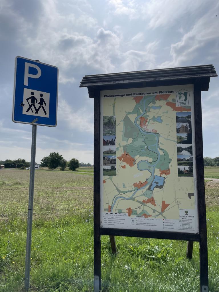 Wanderweg Naturlehrpfad "Plötzkauer Auwald"