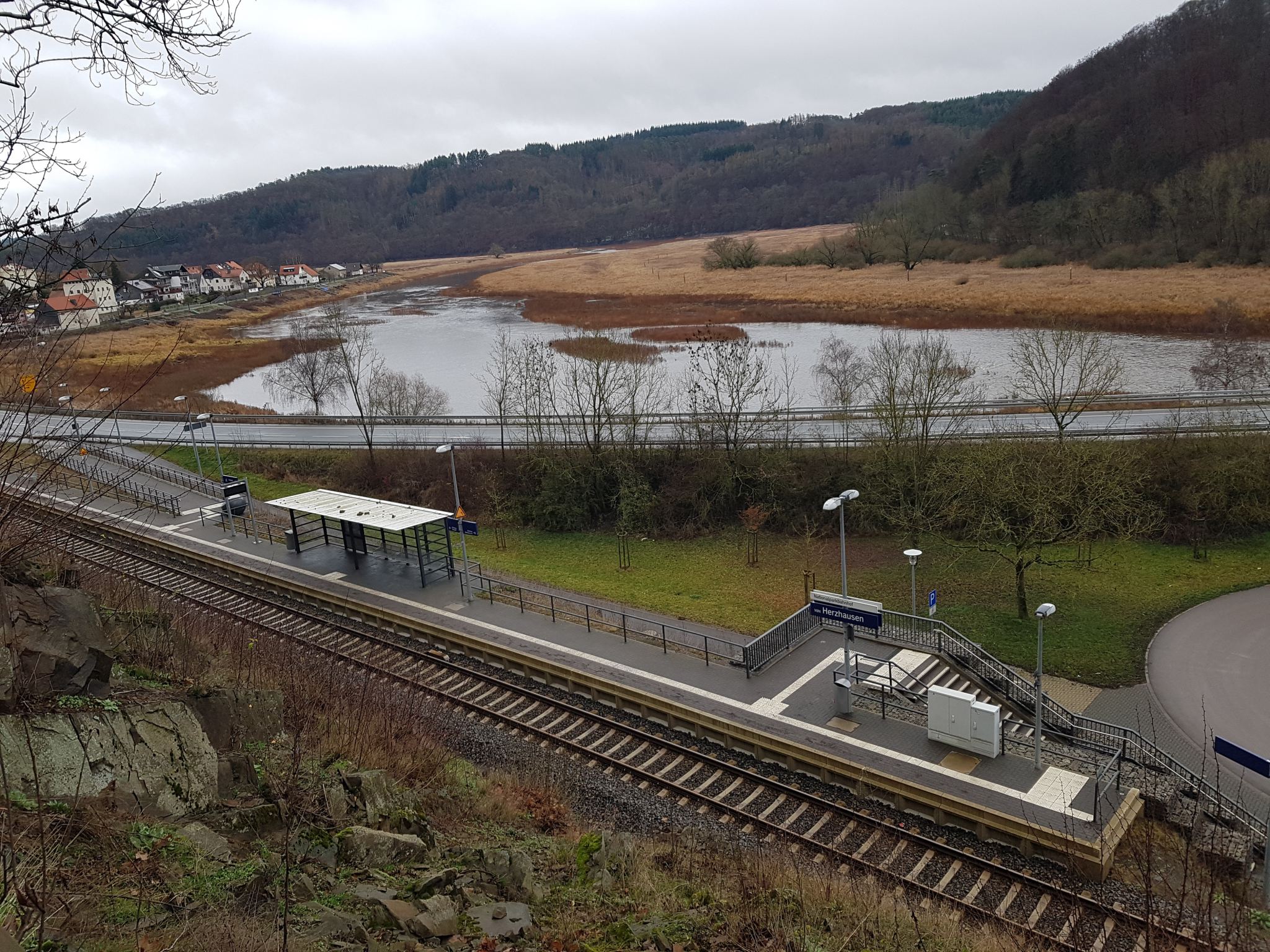 Nationalparkbahnhof Vöhl-Herzhausen