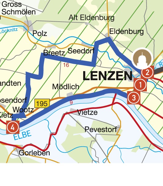 Lenzerwische-Tour - ©Tourismusverband Prignitz e.V.