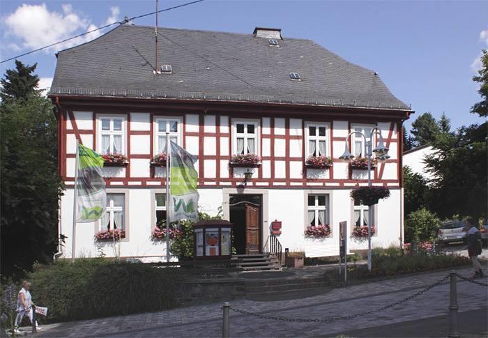 Öffentliches WC an der Touristinformation Bad Marienberg