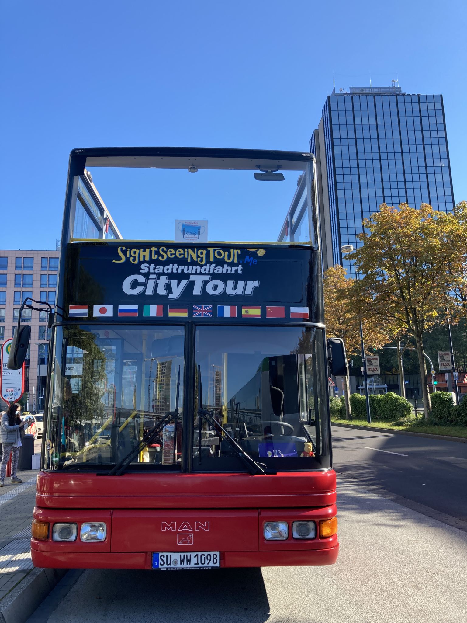 HopOn HopOff Bus der Willms Touristik