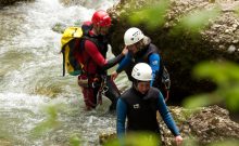 Canyoning-Touren „Canyoning adaptive“ Canyoning-Touren „Canyoning adaptive“