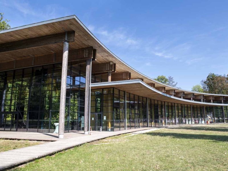 Cloef-Atrium Besucherzentrum mit Bistro - ©Manuela Meyer Bild von Cloef-Atrium Besucherzentrum mit Bistro - ©Manuela Meyer