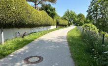 Rundweg zum Bootshafen am Forggensee - ©Angelika Kleinheinz Rundweg zum Bootshafen am Forggensee - ©Angelika Kleinheinz