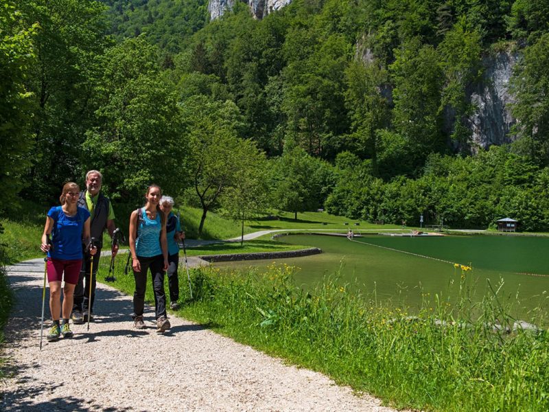 Bild von Wanderweg um den Luegsteinsee - ©Hans Osterauer