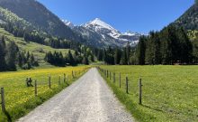 Wanderweg Skiflugschanze - Faistenoy - Anatswald - Birgsau - ©Angelika Kleinheinz