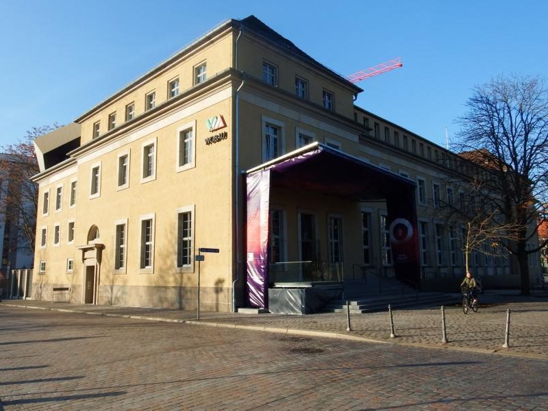 Touristen Information im Dommuseum Ottonianum Magdeburg