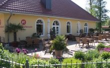 Außenansicht des Cafés Außenansicht des Cafés