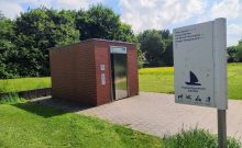 WC-Anlage Xantener Südsee - Fischerhütte - ©Randolph French WC-Anlage Xantener Südsee - Fischerhütte - ©Randolph French