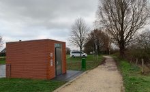 WC-Anlage Xantener Südsee - Mast 3 Surfereinstieg - ©Guido Frank