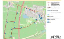 Übersichtskarte Blücher-Rundweg - ©Christian Bohr