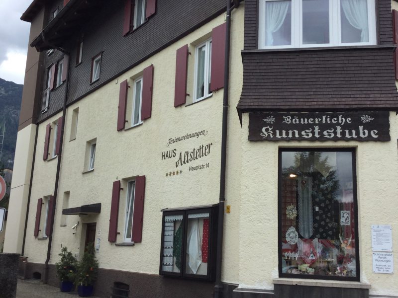 Haus Altstetter - Wohnungen Nebelhorn und Höfats