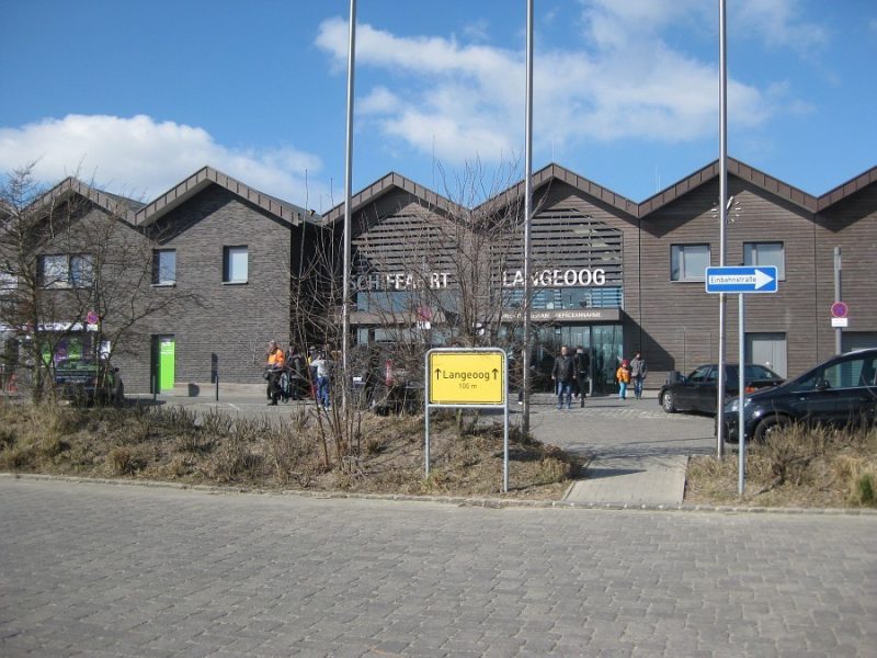 Fährterminal Bensersiel (nach Langeoog)