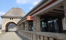 Tourist-Information auf der Sperrmauer am Edersee