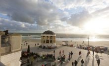 Promenade mit Musikpavillon Borkum Promenade mit Musikpavillon Borkum