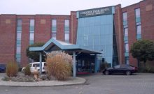 Eingang des Country Park-Hotels Eingang des Country Park-Hotels