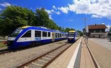 Streckennetz Ostallgäu-Lechfeld, BRB, Triebfahrzeug Typ „Lint 81“ - ©Uwe Miethe Streckennetz Ostallgäu-Lechfeld, BRB, Triebfahrzeug Typ „Lint 81“ - ©Uwe Miethe