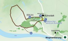 Rühstädter Elbdeichrundweg Rühstädter Elbdeichrundweg
