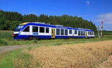 Triebwagen Lint; Foto: Bayerische Regiobahn GmbH Triebwagen Lint; Foto: Bayerische Regiobahn GmbH