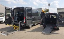 Fahrzeug mit Linearlift und Rampe ©APZ GmbH Fahrzeug mit Linearlift und Rampe ©APZ GmbH