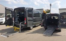 Fahrzeug mit Linearlift und Rampe ©APZ GmbH
