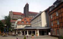 Vorderansicht des Hotels Schlossmühle Quedlinburg Vorderansicht des Hotels Schlossmühle Quedlinburg