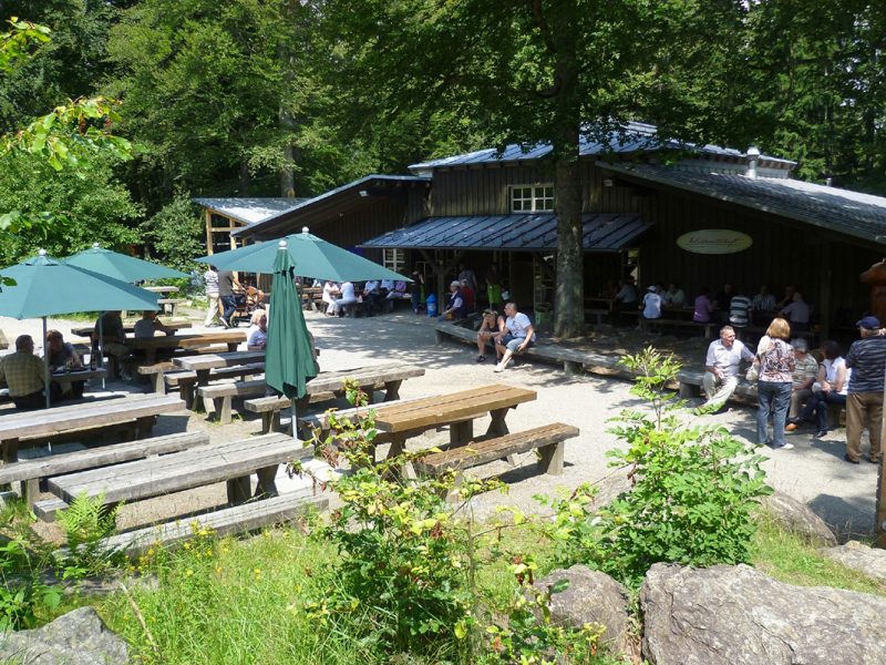Waldwirtschaft Lusen - ©Christian Kienberger Waldwirtschaft Lusen mit Biergarten - ©Christian Kienberger