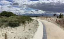 Nationalparkpromenade und Dünenlandschaft - ©Joke Pouliart Nationalparkpromenade und Dünenlandschaft - ©Joke Pouliart